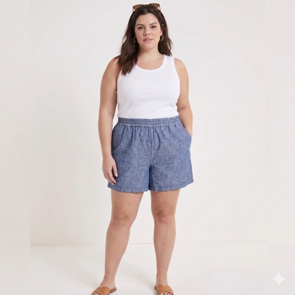 Pennington’s Linen Shorts Size 3x